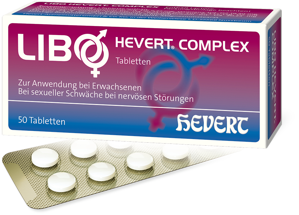 Neu: Libo Hevert Complex bei sexueller Schwäche und Unlust