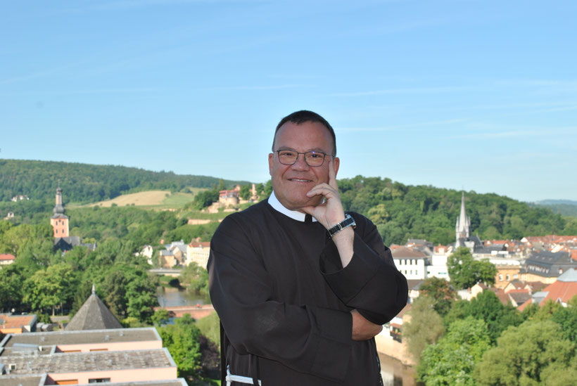 Den Blick über Bad Kreuznach wird Bruder Bonifatius sicherlich vermissen. Foto: Franziskanerbrüder vom Hl. Kreuz