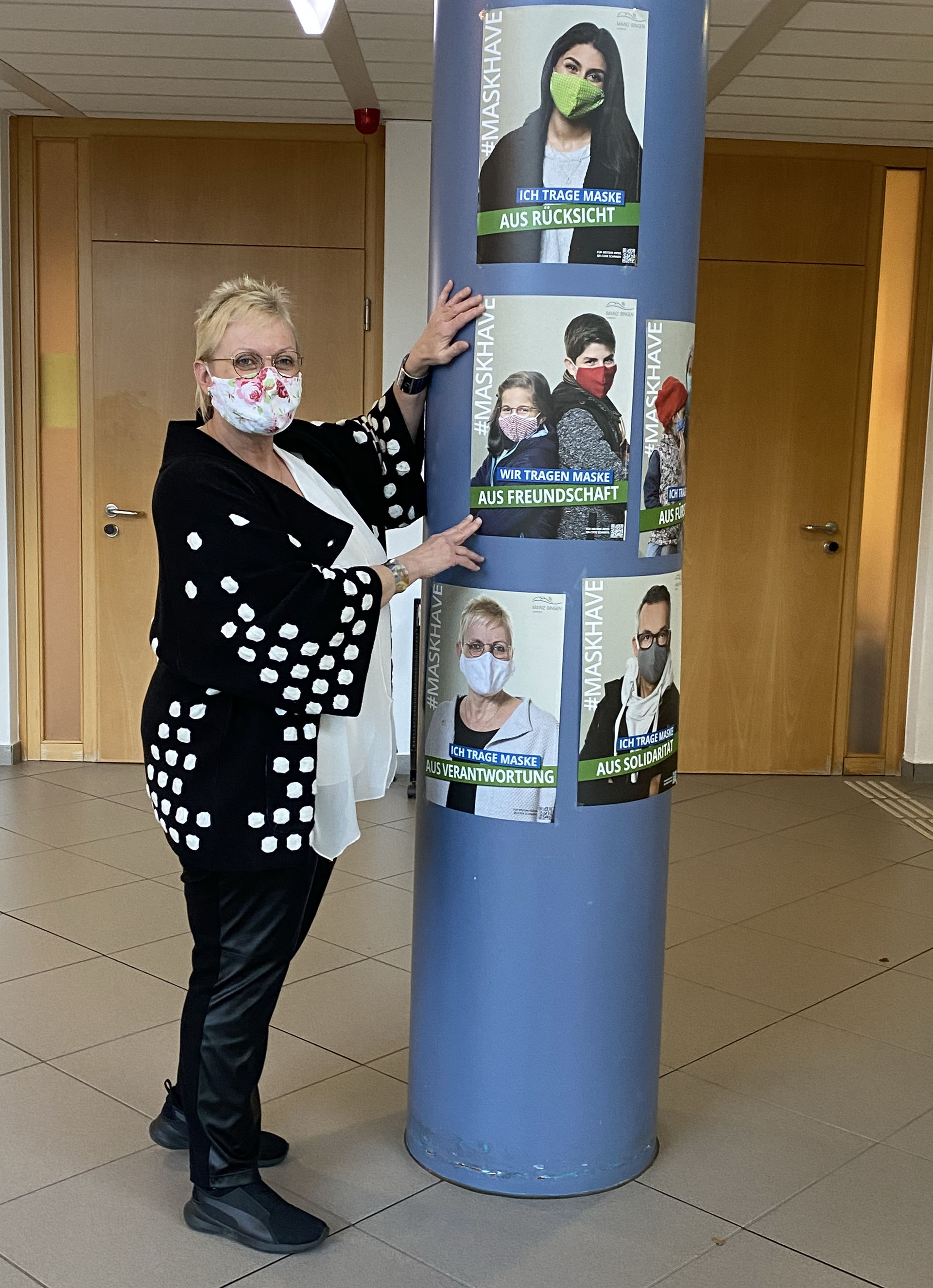Landkreis MZ-Bingen startet Plakatkampagne #MASKHAVE