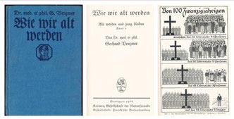 Dr. med et phil. Gerhard Venzmer, Wie wir alt werden, 1936