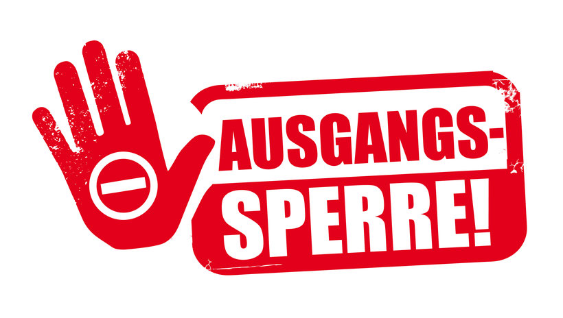 KH: Nächtliche Ausganssperre ab kommenden Samstag!