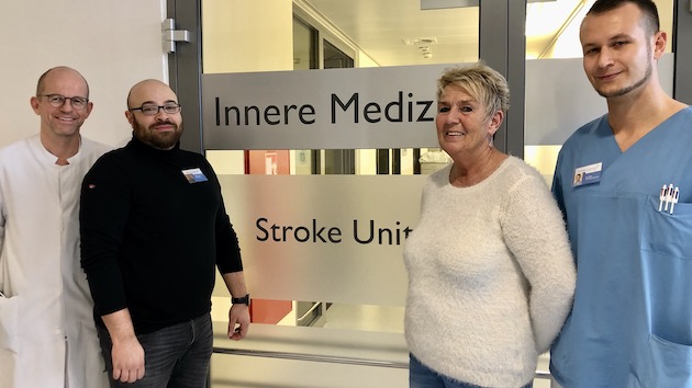 Schlaganfall: Marionlotte Friebe berichtet von ihrer Behandlung auf der Stroke Unit