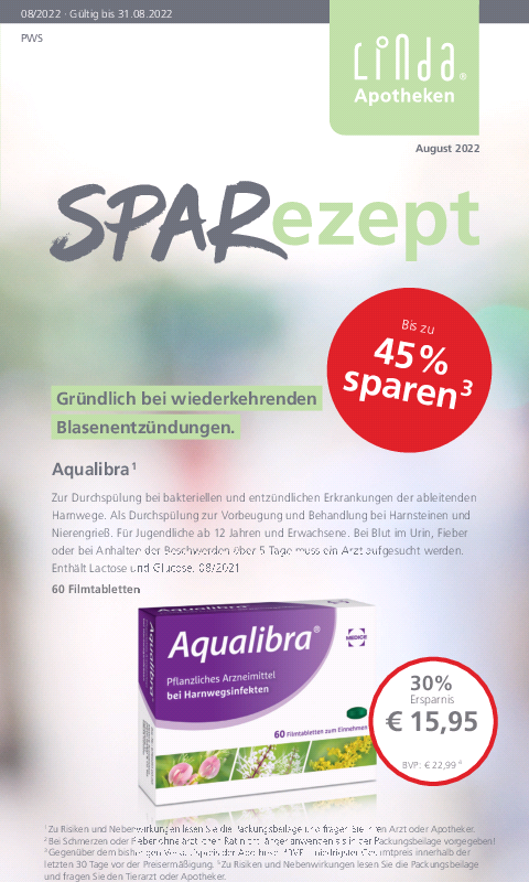LINDA Rosenapotheke: Produkt des Monats August!