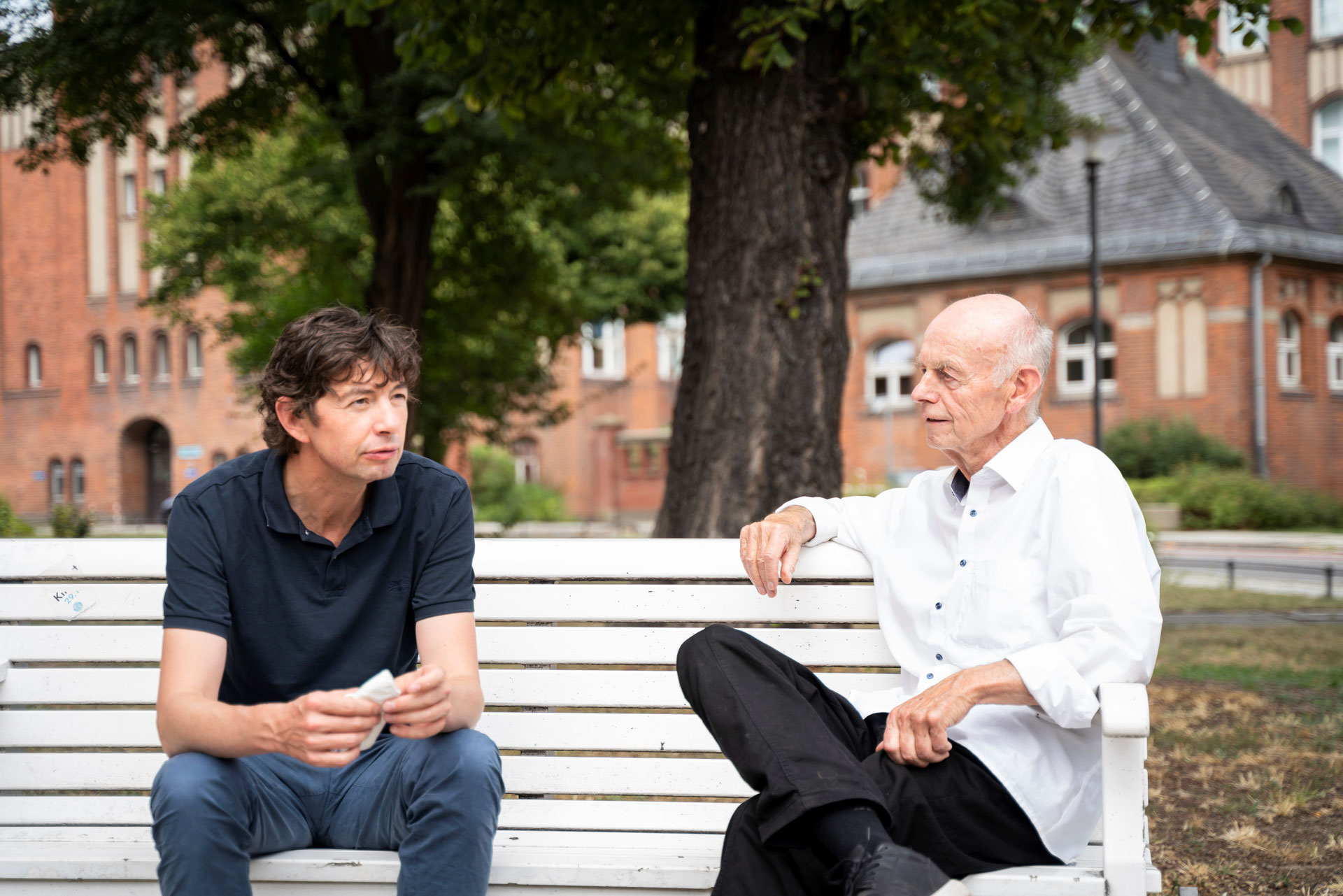 Virologe Christian Drosten und World Health Summit Präsident Detlev Ganten im Interview