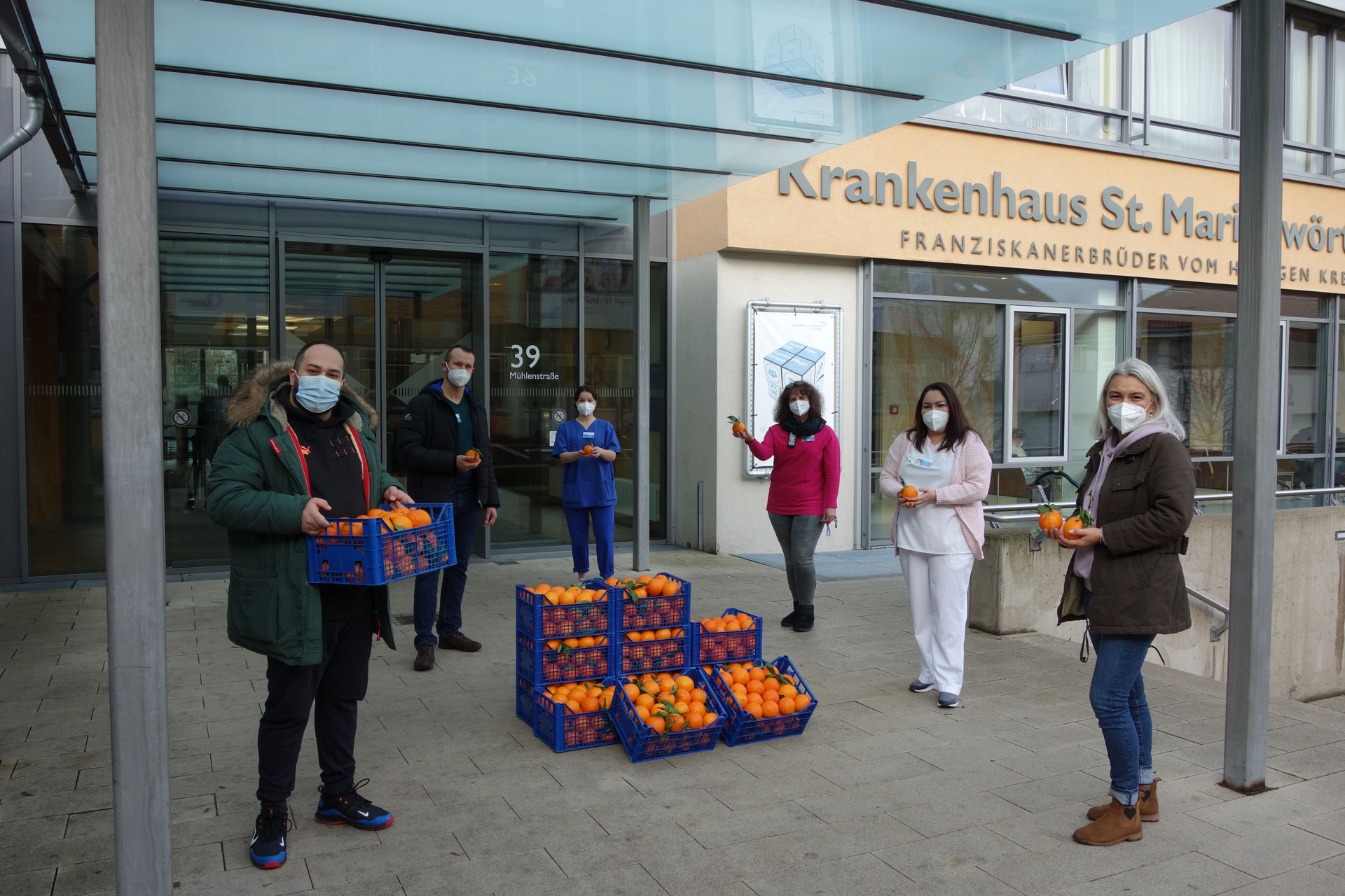 Vitaminspritze fürs Krankenhaus St. Marienwörth