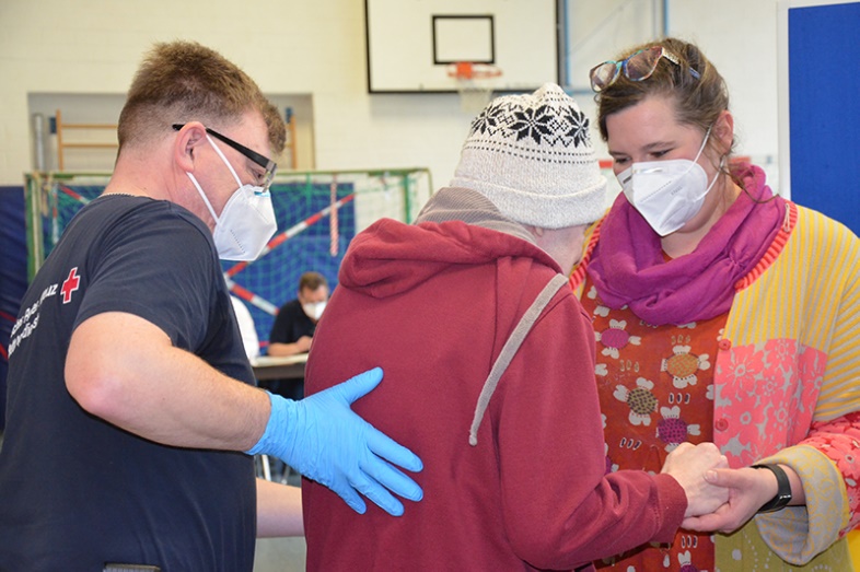 Impfungen im Bodelschwingh Zentrum in Meisenheim sind gestartet